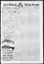Primary view of Fort Worth Daily Gazette. (Fort Worth, Tex.), Vol. 12, No. 206, Ed. 1, Tuesday, February 22, 1887