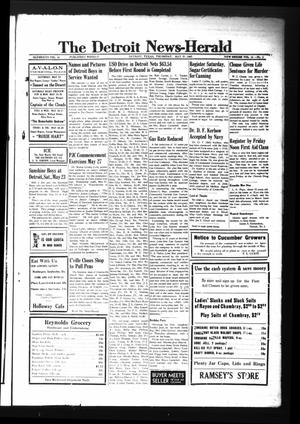 The Detroit News-Herald (Detroit, Tex.), Vol. 15, No. 8, Ed. 1 Thursday, May 21, 1942
