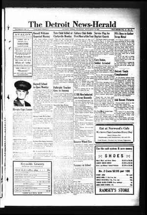 The Detroit News-Herald (Detroit, Tex.), Vol. 15, No. 25, Ed. 1 Thursday, September 24, 1942