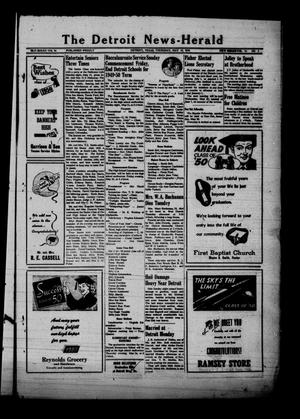 The Detroit News-Herald (Detroit, Tex.), Vol. 23, No. 7, Ed. 1 Thursday, May 18, 1950