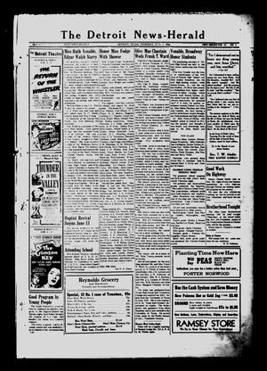 The Detroit News-Herald (Detroit, Tex.), Vol. 20, No. 10, Ed. 1 Thursday, June 3, 1948