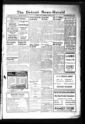 The Detroit News-Herald (Detroit, Tex.), Vol. 18, No. 41, Ed. 1 Thursday, January 17, 1946