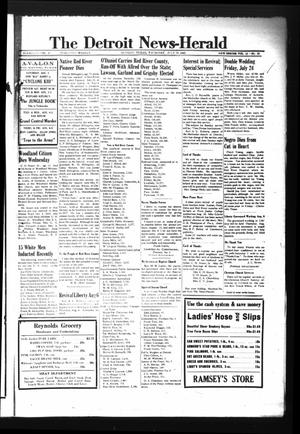 The Detroit News-Herald (Detroit, Tex.), Vol. 15, No. 18, Ed. 1 Thursday, July 30, 1942