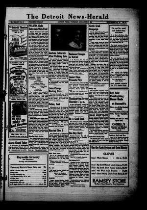 The Detroit News-Herald (Detroit, Tex.), Vol. 19, No. 35, Ed. 1 Thursday, November 27, 1947