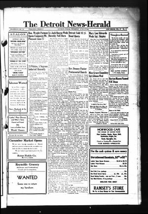 The Detroit News-Herald (Detroit, Tex.), Vol. 17, No. 12, Ed. 1 Thursday, June 22, 1944