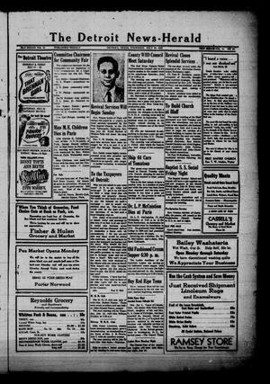 The Detroit News-Herald (Detroit, Tex.), Vol. 19, No. 16, Ed. 1 Thursday, July 17, 1947