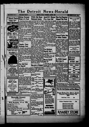 The Detroit News-Herald (Detroit, Tex.), Vol. 19, No. 12, Ed. 1 Thursday, June 19, 1947