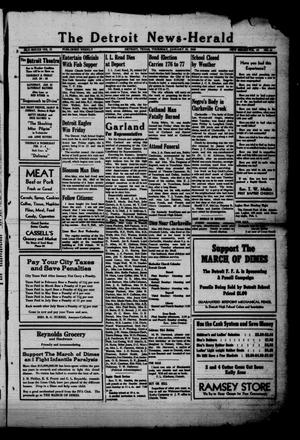 The Detroit News-Herald (Detroit, Tex.), Vol. 19, No. 44, Ed. 1 Thursday, January 29, 1948