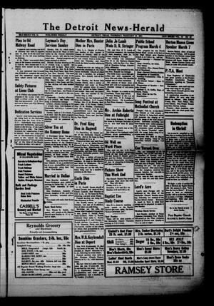 The Detroit News-Herald (Detroit, Tex.), Vol. 22, No. 47, Ed. 1 Thursday, February 22, 1951