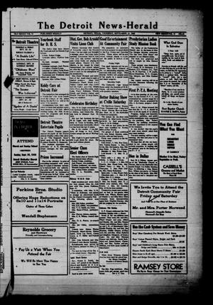The Detroit News-Herald (Detroit, Tex.), Vol. 20, No. 26, Ed. 1 Thursday, September 23, 1948