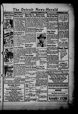 The Detroit News-Herald (Detroit, Tex.), Vol. 20, No. 16, Ed. 1 Thursday, July 15, 1948