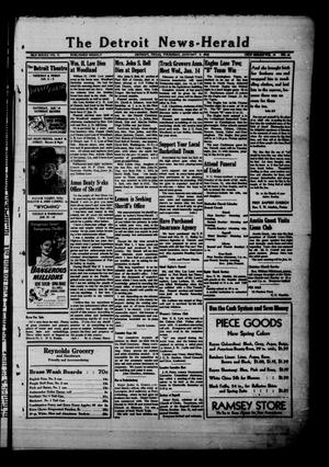 The Detroit News-Herald (Detroit, Tex.), Vol. 19, No. 41, Ed. 1 Thursday, January 8, 1948