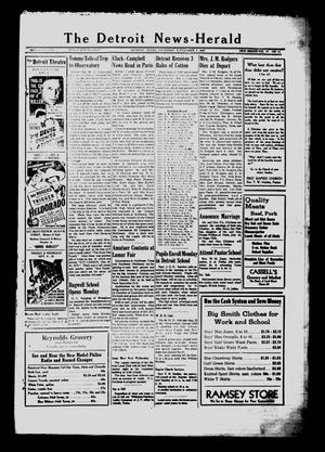 The Detroit News-Herald (Detroit, Tex.), Vol. 19, No. 23, Ed. 1 Thursday, September 4, 1947