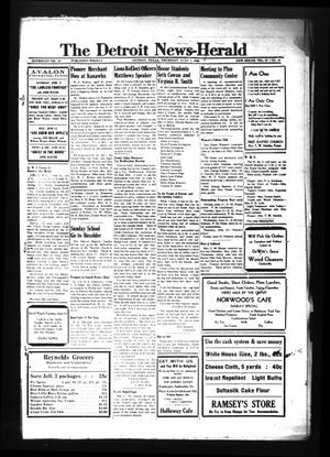The Detroit News-Herald (Detroit, Tex.), Vol. 18, No. 10, Ed. 1 Thursday, June 7, 1945