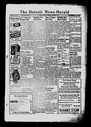 The Detroit News-Herald (Detroit, Tex.), Vol. 19, No. 27, Ed. 1 Thursday, October 2, 1947