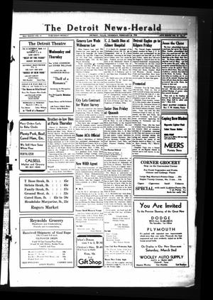 The Detroit News-Herald (Detroit, Tex.), Vol. 18, No. 47, Ed. 1 Thursday, February 28, 1946