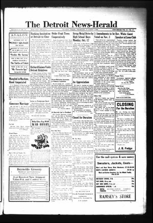 The Detroit News-Herald (Detroit, Tex.), Vol. 15, No. 27, Ed. 1 Thursday, October 8, 1942