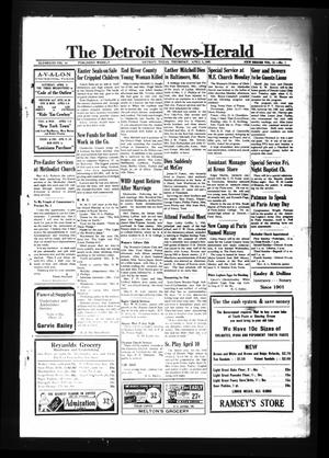 The Detroit News-Herald (Detroit, Tex.), Vol. 15, No. 1, Ed. 1 Thursday, April 2, 1942