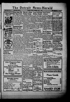 The Detroit News-Herald (Detroit, Tex.), Vol. 19, No. 15, Ed. 1 Thursday, July 10, 1947