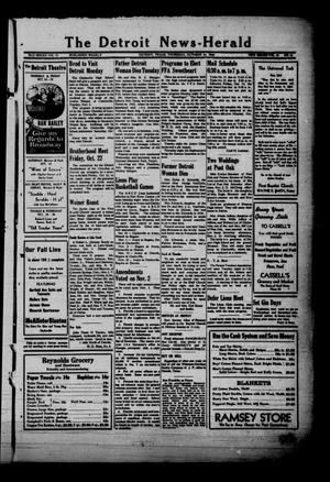 The Detroit News-Herald (Detroit, Tex.), Vol. 20, No. 29, Ed. 1 Thursday, October 14, 1948