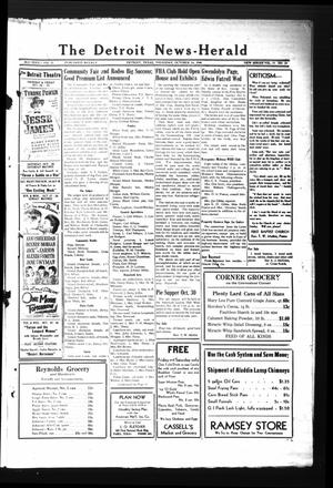 The Detroit News-Herald (Detroit, Tex.), Vol. 19, No. 29, Ed. 1 Thursday, October 24, 1946