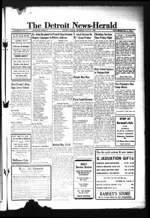 The Detroit News-Herald (Detroit, Tex.), Vol. 16, No. 8, Ed. 1 Thursday, May 20, 1943