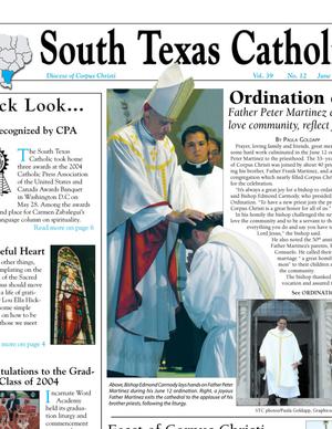 South Texas Catholic (Corpus Christi, Tex.), Vol. 39, No. 12, Ed. 1 Friday, June 18, 2004
