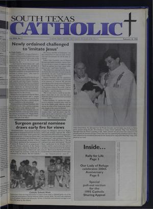 South Texas Catholic (Corpus Christi, Tex.), Vol. 30, No. 3, Ed. 1 Friday, February 10, 1995