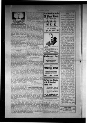 Primary view of object titled 'The Independent (Fort Worth, Tex.), Vol. [2], No. [15], Ed. 1 Saturday, December 10, 1910'.