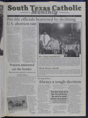 Primary view of object titled 'South Texas Catholic Monthly (Corpus Christi, Tex.), Vol. 35, No. 2, Ed. 1 Tuesday, February 1, 2000'.