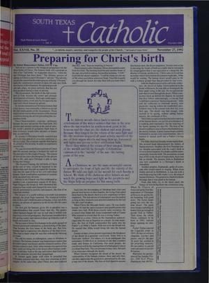 South Texas Catholic (Corpus Christi, Tex.), Vol. 27, No. 35, Ed. 1 Friday, November 27, 1992