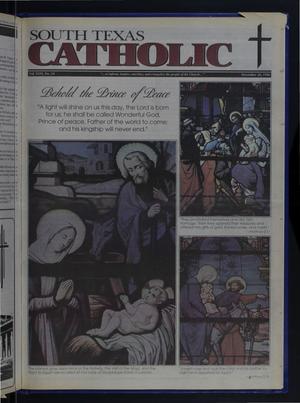 Primary view of object titled 'South Texas Catholic (Corpus Christi, Tex.), Vol. 31, No. 24, Ed. 1 Friday, December 20, 1996'.