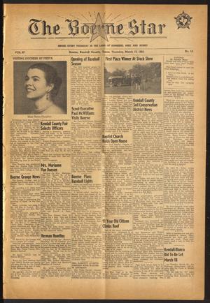 The Boerne Star (Boerne, Tex.), Vol. 47, No. 14, Ed. 1 Thursday, March 13, 1952