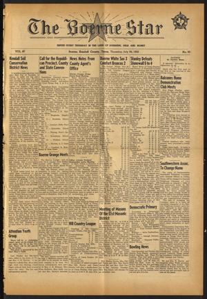 The Boerne Star (Boerne, Tex.), Vol. 47, No. 33, Ed. 1 Thursday, July 24, 1952