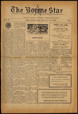 The Boerne Star (Boerne, Tex.), Vol. 38, No. 2, Ed. 1 Thursday, December 24, 1942