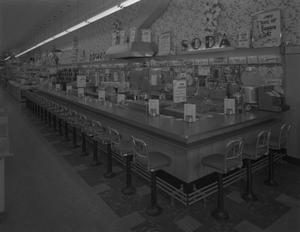 Primary view of object titled '[Department Store Lunch Counter]'.