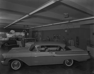 Primary view of object titled '[Carr's Motor Sales Showroom]'.