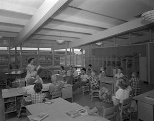 [Interior View of Georgetown School Classroom]