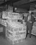 Thumbnail image of item number 1 in: '[Man Posing With an Allsweet Display]'.