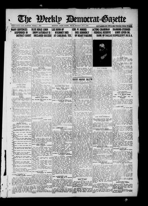 The Weekly Democrat-Gazette (McKinney, Tex.), Vol. 36, Ed. 1 Thursday, October 9, 1919