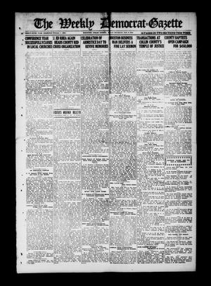 Primary view of object titled 'The Weekly Democrat-Gazette (McKinney, Tex.), Vol. 36, Ed. 1 Thursday, November 6, 1919'.
