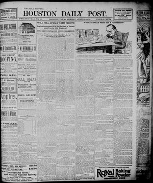 The Houston Daily Post (Houston, Tex.), Vol. TWELFTH YEAR, No. 16, Ed. 1, Monday, April 20, 1896