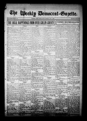 The Weekly Democrat-Gazette (McKinney, Tex.), Vol. 26, No. 36, Ed. 1 Thursday, October 7, 1909
