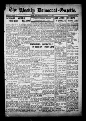 Primary view of object titled 'The Weekly Democrat-Gazette (McKinney, Tex.), Vol. 26, No. 18, Ed. 1 Thursday, June 3, 1909'.