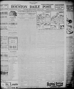 The Houston Daily Post (Houston, Tex.), Vol. TWELFTH YEAR, No. 22, Ed. 1, Sunday, April 26, 1896