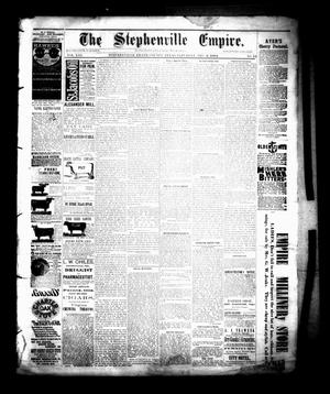 The Stephenville Empire. (Stephenville, Tex.), Vol. 13, No. 15, Ed. 1 Saturday, December 6, 1884