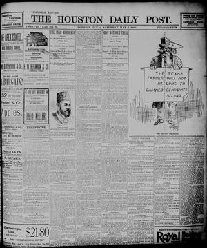 The Houston Daily Post (Houston, Tex.), Vol. TWELFTH YEAR, No. 28, Ed. 1, Saturday, May 2, 1896