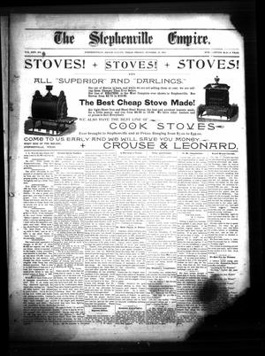 The Stephenville Empire. (Stephenville, Tex.), Vol. 25, No. 10, Ed. 1 Friday, October 16, 1896
