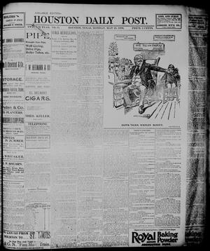 The Houston Daily Post (Houston, Tex.), Vol. TWELFTH YEAR, No. 51, Ed. 1, Monday, May 25, 1896