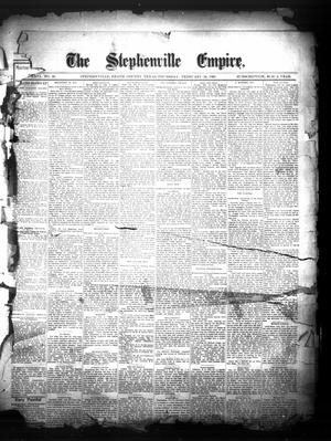 The Stephenville Empire. (Stephenville, Tex.), Vol. 26, No. 29, Ed. 1 Thursday, February 24, 1898